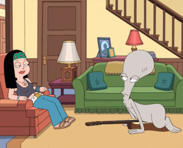 Sex Gif - Roger "Strums" his guitar!