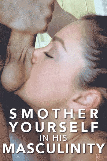 Sex Gif - Rubbing your pretty face in his sweaty balls and groin is the ultimate in submission and degradation!