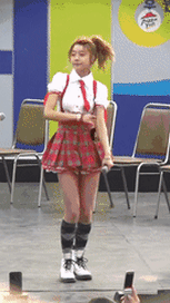 Sex Gif - Schoolgirls and kpop is the perfect combo. Kpop cuties in plaid skirts. Plaid skirts on sexy asians. Plaid uniform.