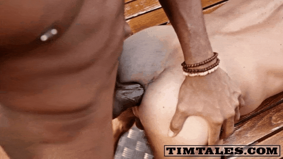 See how I open this gay slut's ass.
