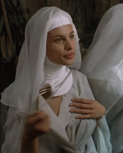 Sex Gif - Sexy nun undressing