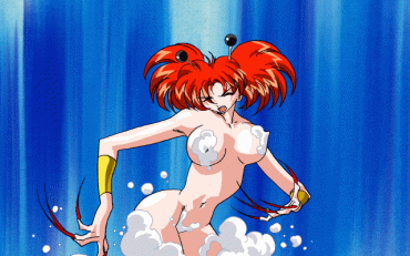 Sex Gif - Sexy oppai hentai monster ready for hentai sexual combat so look out.