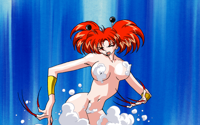 Sexy oppai hentai monster ready for hentai sexual combat so look out.