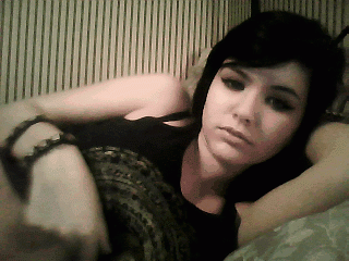 Sex Gif - Sexy teen girl showing bra