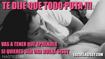 Sex Gif - si señor, ensañarme a ser una buena putita sissy para ti