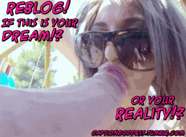 Sex Gif - Sissy Caption Blowjob Big Cock
