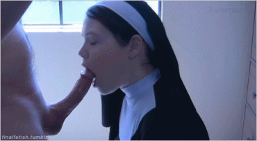 Sex Gif - Sister Maria giving the Bishop 6 Hail Marys