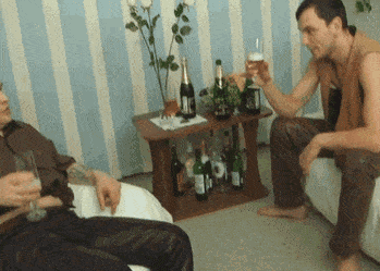 Sex Gif - Someone's Drunk Mother Fucked By Two Horny Guys