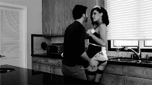Spanking the maid