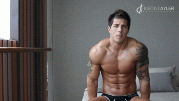 Sex Gif - Stunning gay fit body in a incredible animated photo