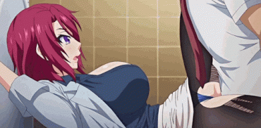 Sex Gif - Teacher Gets Fucked in the Bathroom