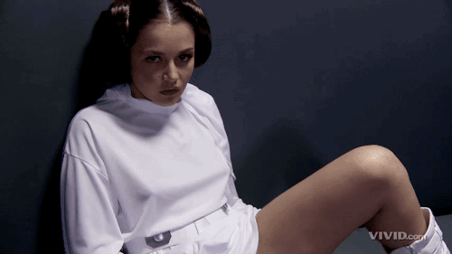 Tori Black Princess Leia cosplay masterbation GIF