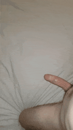 Sex Gif - uncut cock cumming a lot