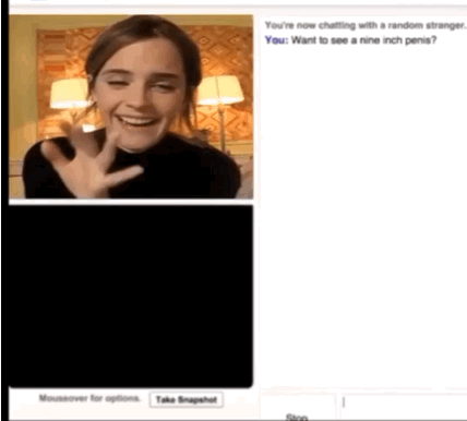 Want to see a nine inch penis Emma?