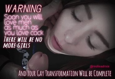 Sex Gif - Warning Love Cock Sissy Caption