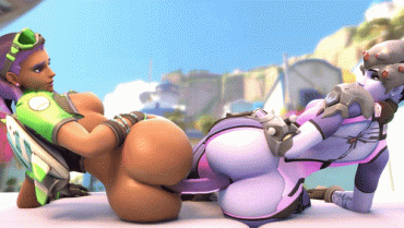 Sex Gif - widowmaker and sombra