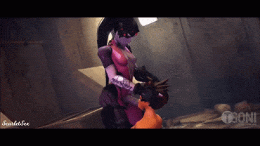Sex Gif - widowmaker x tracer