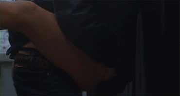 Sex Gif - Wife cheats on husband by fucking random man in the toilet