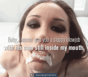 Sex Gif - Wife full of cum