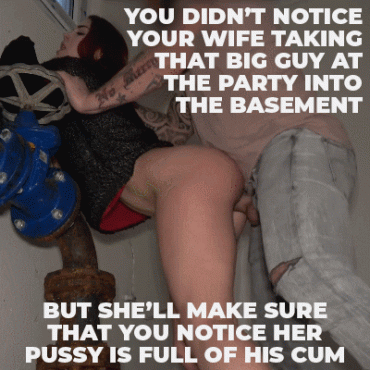Sex Gif - you'll feel his creampie with your cock