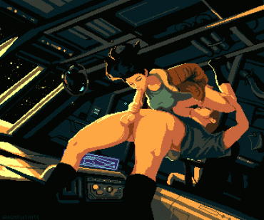Sex Gif - 69 in space