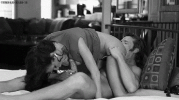 Sex Gif - 69 - Tits play as foreplay