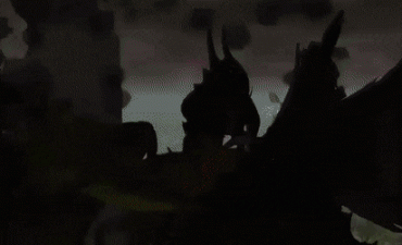 Sex Gif - A half dragon horse hunting to mating.