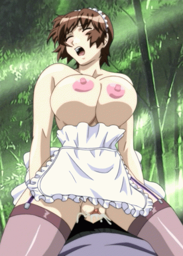 Sex Gif - Anime Maid Banged