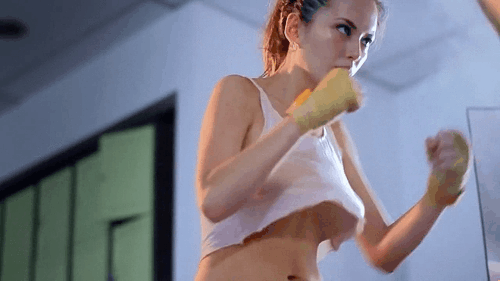 boobs in action