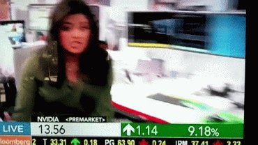 Sex Gif - caught off guard in the news room