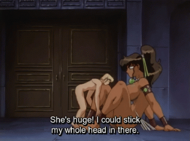 Sex Gif - Cock in giant pussy