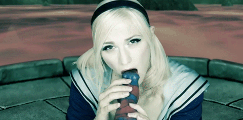 Cosplayed Blonde FuckMachine
