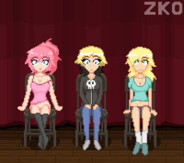 Sex Gif - crystal and erika (original) drawn by lewd-zko