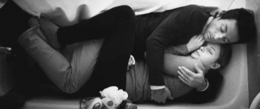Sex Gif - Cuddling in the bath, with our clothes on