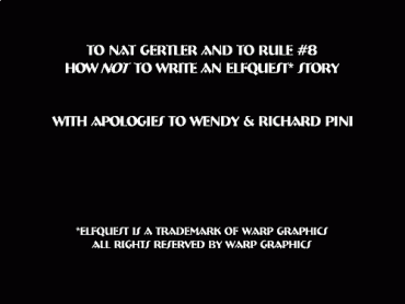 Sex Gif - ElfQuest Leetah dancing and lunch date