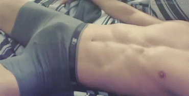 Sex Gif - Flexing in boxer briefs