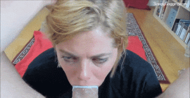 Sex Gif - Greatest Sloppy Mouth Fuck Evaaaaaar!