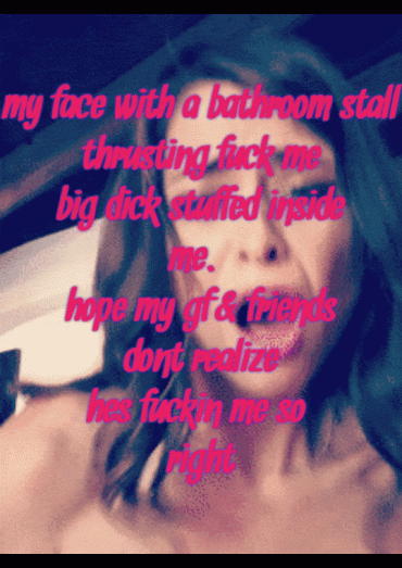 Sex Gif - I JUST WANT TO BE SHOVED TO A STALL AND made TO SWALLOW IT ALL