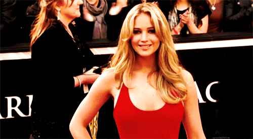 Jennifer Lawrence Red Dress