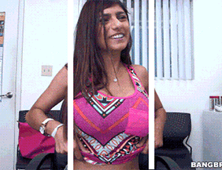 Sex Gif - Mia Kalifa dropping