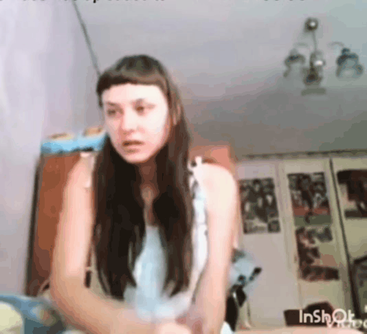 My teen slut is jerking off