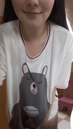 Sex Gif - Nice Asian tittydrop