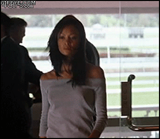 Sex Gif - Nice walk no bra