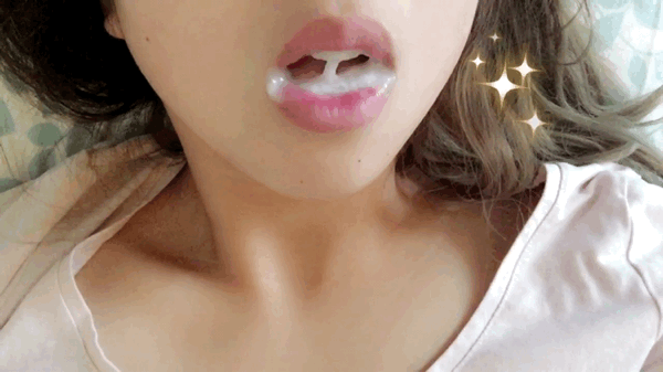 preparing to swallow