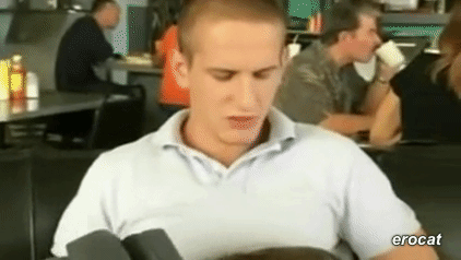 Restaurant blowjob