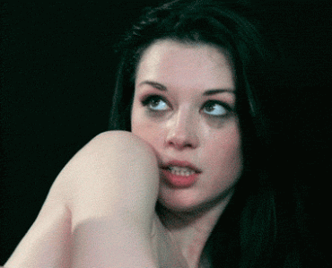 Sex Gif - Seductive black-haired girl