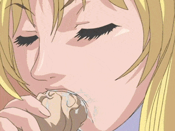 Sex Gif - Sexy Hentai BJ Cumshot