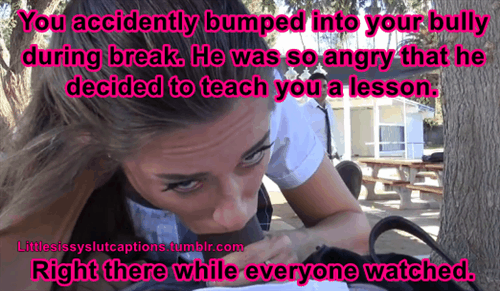 sissy educated by bully