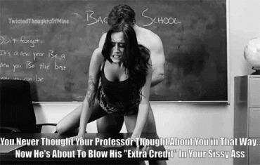 Sex Gif - Sissy Extra Credit Assignment
