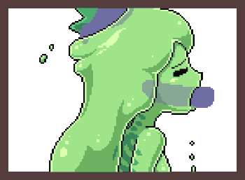 Sex Gif - Slime princess oral